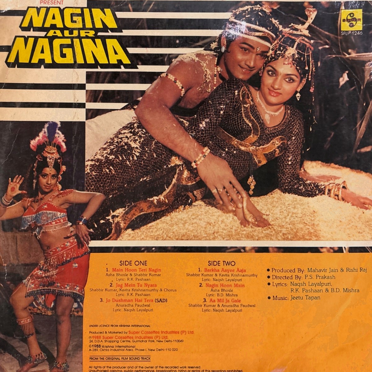 The back of the sleeve